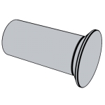 航天QJ 3142 - 2001 QJ3142 3142QJ 100°小沉頭鉚釘