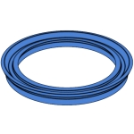 國标GB /T10708.1 - 2000 GB10708.1 10708.1G 活塞L2密封溝槽用Y形圈