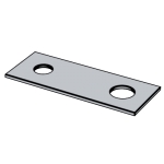 国标GB /T17116.3 - 2018 GB17116.3 17116.3G 异径双孔连接板