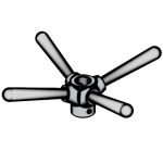 機械行業JB 8004.10 - 1995 JB8004.10 8004.10J 機床夾具零部件—多手柄螺母