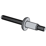 标准YJT 8026 YJT8026 8026YJT 哈克洛克双锁抽芯铆钉