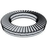 标準YJT 6017 YJT6017 6017YJT 雙疊自鎖墊圈-X系列