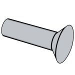 國标GB 870 - 1986 GB870 870GB 半沉頭鉚釘