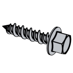 汽标代号Q 2A0 Q2A0 2A0Q 塑料用六角头法兰面自攻螺钉