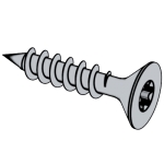 标准YJT 4076 (DIN 7505) YJT4076 4076YJT 梅花槽沉头纤维板钉