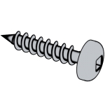 标準YJT 4077 (DIN 7505) YJT4077 4077YJT 方槽盤頭纖維闆釘