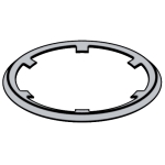 标准YJT 7038 (N1465/NZA) YJT7038 7038YJT 轴用止推挡圈 (N1465/NZA)