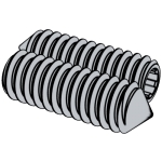 美标ASME/ANSI B18.3 - 2003 (R2008) ASME/AN 内键槽锥端紧定螺钉