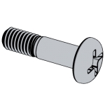 欧标EN 2884 - 2024 EN2884 2884EN 航天航空 - 盘头螺钉 偏十字槽 光杆公差h12 短螺纹 钛合金 阳极氧化 MoS2润滑 - 等级：1100MPa(室温)/315℃