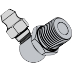 日标JIS B1575 (Type 5) - 2000 JIS1575 1575 90°弯头接头 油嘴