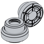 航空HB 308 - 1971 HB308 308HB 槽面壓塊