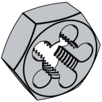 德标DIN 382 - 2020 DIN382 382DIN 六角模具螺母 六方闆牙