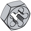 六角模具螺母 六方板牙