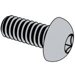 美标ASME B18.6.3 (T36-III) - 2013 ASME18.6 方槽圓頭螺釘