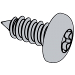 國際ISO 14585 - 2001 ISO14585 14585ISO 梅花槽圓頭自攻螺釘