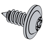 美標ASME B18.6.3 (H12B-VI+T1A) - 2024 ASME 梅花槽圓頭凸緣 AB ABR自攻螺釘