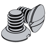 美标ASME B18.6.3 (T11) - 2013 ASME18.6.3 1 82° 开槽半沉头清根机械螺钉  [table 11] (ASTM F837 / F468)