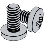 德标DIN 7985 - 1990 DIN7985 7985DIN 十字槽球面(矮)圓柱頭[盤頭]螺釘