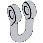 日標JIS B2801 - 1996 JIS2801 2801JIS 直形卸扣 SA、SB和SC型