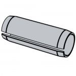 美標ASME B18.8.2 - 2000 (R2010) ASME18.8.2 彈性圓柱銷 [Table 10]