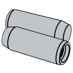 日标JIS B1359 - 1990 JIS1359 1359JIS 1型内螺紋圓柱銷