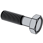 德标DIN EN 24015 - 1991 DIN EN24015 24015D B級六角頭細杆螺栓