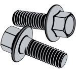 日标JIS B1189 (ISO 15072S) - 2014 JIS1189  六角法蘭面粗杆螺栓 細牙 A級 [Table 6]