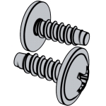 德标DIN 968 - 2008 DIN968 968DIN 十字槽盘头带介自攻钉
