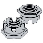 日标JIS B1170 - 2011 JIS1170 1170JIS 2型和4型六角開槽螺母