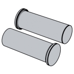 國際ISO 13918 (US) - 2017 ISO13918 13918IS 短周期電弧螺柱焊用焊接螺柱 - US型，無螺紋螺柱（無頭焊釘）