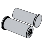 國标GB /T10433 (IS) - 2024 GB10433 10433GB 短周期電弧螺柱焊用焊接螺柱 - IS型，内螺紋螺柱