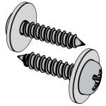 國标GB /T9074.18 (S2) - 2002 GB9074.18 907 十字槽盤頭自攻螺釘和平墊組合