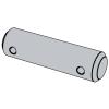 液壓傳動 16MPa(160bar)中型和25MPa(250 bar)單杆缸附件 - 銷軸 軸套或關節軸承用 帶開口銷