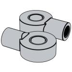 國際ISO 8132 (AP4) - 2022 ISO8132 8132ISO 液壓傳動 16MPa(160bar)中型和25MPa(250 bar)單杆缸附件 - 活塞杆用單耳環 内螺紋