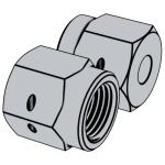 航空HB 8122 - 2002 HB8122 8122HB 钛合金扩口式外套螺母