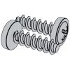 十字槽圆头带介自攻螺钉 [PT]