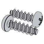 标准YJT 4056 YJT4056 4056YJT 十字槽盘头自攻螺钉 [PT]