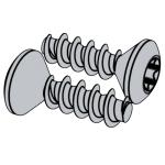 標準YJT 4067 YJT4067 4067YJT 梅花槽半沉頭自攻螺釘