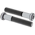 美标ASME B18.3 - 2003 (R2008) ASME18.3 18. 内六角矮圓柱頭螺釘 [Table 1G]