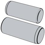 美標ASME/ANSI B18.8.100M (B18.8.5M) - 2000 米制 淬硬切削圓柱銷