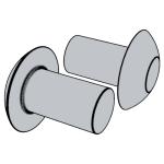 印標IS 9086 - 2003 IS9086 9086IS 航空航天 通用頭鋁合金鉚釘