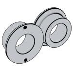 國際ISO 2852 (T2) - 1993 ISO2852 2852ISO 食品行業用不鏽鋼夾管接頭 焊接式襯套