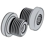 德标DIN 908 (IVZ-L) - 2020 DIN908 908DIN 内十二角圓柱頭喉塞 輕型