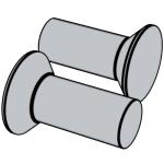 俄标GOST 10300 - 1980 GOST10300 10300GOST 沉頭鉚釘 B級和C級