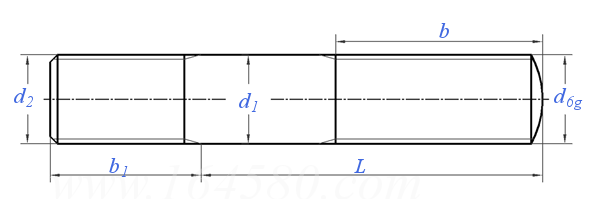 UNI  5914 - 1966 双头螺柱