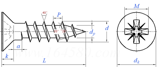 YJT  4015 米字槽沉头纤维板钉