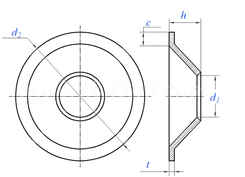 ZN 1646 - 2010 金屬鎖緊墊圈 C型