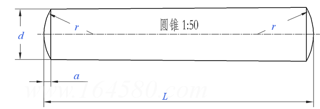 UNI  7283 - 1974 圆锥销