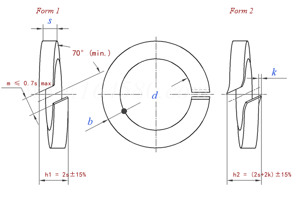 GOST  6402 - 1970 (R1982) 彈簧墊圈
