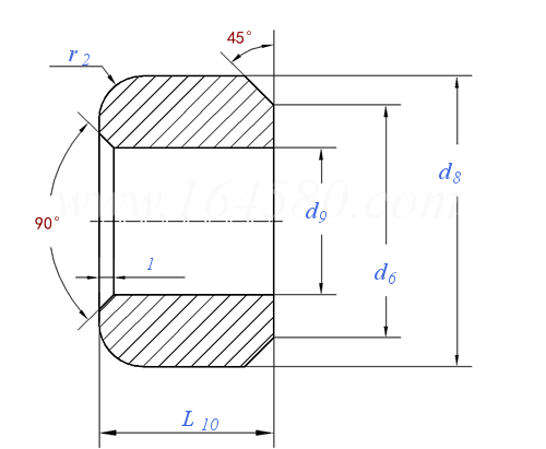 DIN  6306 (-3) - 2002 帶移動卡式螺栓的定位銷釘 杆端帽
